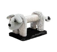 Griffoir en sisal et Peluche pour Chatons en Forme de Mickey Mouse, matériau Durable pour Le Plaisir de Votre Chat, Mesure 56 x 18 x 18 cm