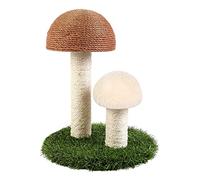 Griffoir en sisal naturel pour chat - Jouet d'intérieur - Broyeur - Colonne à gratter - Soulage l'ennui