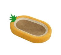 Griffoir en sisal pour chat, compatible avec la protection des meubles, joli griffoir avec plaque de meulage intégrée, durable.