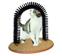 Griffoir et Grattoir 2 en 1 - Base antidérapante, grattoir en forme d'arche + 1 sachet d'herbe à chat