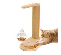 Griffoir interactif en corde de sisal pour chats d'intérieur - pour chatons, petits, moyens et grands, intérieurs, canapés, tapis, escalades, jeux