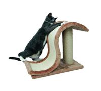 Griffoir marron en forme de vague Inca Trixie