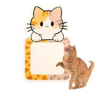 Griffoir Mural for Chat, Tapis griffoir Autocollant, griffoirs montés avec Support adhésif, Tapis griffoir Naturel for Chat à Fixer au Mur, adapté aux Portes, canapés, Lits en Verre(A)