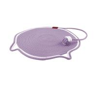 Griffoir mural pour chat | Griffoir rond horizontal pour chat avec oreilles suspendues - Protection de meubles, lit pour chat d'intérieur, chaton, jouets pour chat