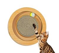 Griffoir pour Chat - avec Boule d' à Chat - en Carton - Design Double Face pour soulager l'ennui