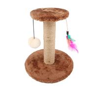 Griffoir pour chat avec FeatherTeaser Interactif Chaton Sisal Chanvre Jouet Protecteur de Meubles