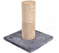 Griffoir pour Chat "Avec Recharge" 32cm Gris Gris G