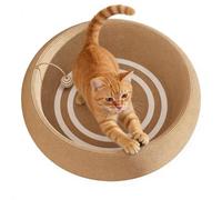 Griffoir pour chat avec table à râper, meuble griffoir en Sisal pour protection des meubles, avec couchette intégrée - pour maison appartement chambre à sol et canapé