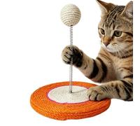 Griffoir Pour Chat Baguette interactive ludique avec balle en sisal