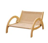Griffoir pour Chat | Cadre en Bois Dossier Réglable,Canapé Grattoir et Panier pour Animal de Compagnie - pour Chaton Jeu Détente Sommeil Enrichissement Intérieur Maison Salon