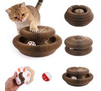 Griffoir pour Chat Carton avec Balle,Magic Organ Cat Scratcher,Durable