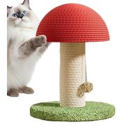 Griffoir pour chat | Champignon en sisal moderne, grand arbre à chat - pour stimulation mentale, exercice physique, soulagement de l'ennui, maison, appartement, intérieur, extérieur, sol, anniversaire