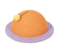 Griffoir pour chat Coockoo SATURN SCRATCH Orange 40x40x17 cm