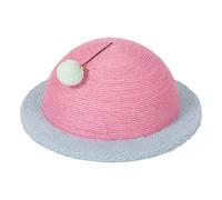Griffoir pour chat Coockoo SATURN SCRATCH Rose 40x40x17 cm