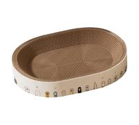 Griffoir pour Chat - Couche de sisal avec Repos Doux, Soutien du Conditionnement des Griffes, Accessoire d'enrichissement pour Animaux domestiques et Chats Adultes, 50 x 36,1 x 10 cm