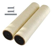 Griffoir pour chat de rechange-griffoir chats poteau-corde arbre à chat-poteau arbre chat avec vis M8(UPGRADE, 40.5cmX2)