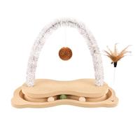 Griffoir pour chat - Design interactif amusant, construction portable | Grattoir doux, idéal pour le jeu du chat, garde les griffes saines, sûr parfait à l'intérieur, jouet griffant d'escalade