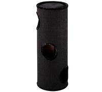 Griffoir pour chat Ebi 3 niveaux Tend Catdome Everlasttower Noir 37x37x100 cm