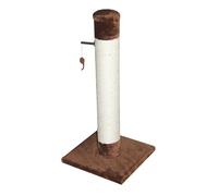 Griffoir pour chat Ebi Classic Post Marron 38x38x80 cm