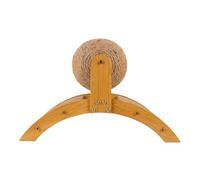 Griffoir pour Chat en Boule, Interactif Intérieur, Jaune | Bois, Structure Stable au Sol, pour Chatons et Chats, Usage Intérieur, Accessoires Variables Selon Version