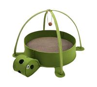 Griffoir pour Chat en Carton | Canapé Grande Taille pour Animal De Compagnie Et Griffoir Voiture,Jouet en Forme De Tortue pour Exercice Physique Compagnon D'Intérieur