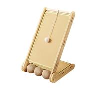 Griffoir pour chat en forme de L avec 3 boules à gratter en carton pliable pour tous les chats, en carton durable pour protéger les meubles