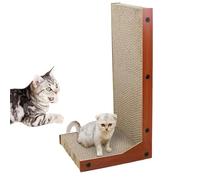 Griffoir Pour Chat En Forme De L, Tampon À Gratter Pour Chat | Tapis À Gratter Pour Chat En Carton Ondulé | Grattoir De Divertissement Pour Animaux De Compagnie, Pour Protéger Les Meubles De La Chambr