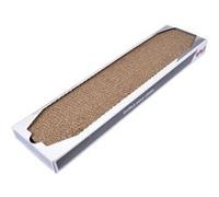 griffoir pour chat en papier 45*11.5*3.3cm - sachet d'herbe a chat inclus