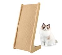 Griffoir pour chat en sisal, en forme de L, pour mur et coin, rampe à gratter durable pour protéger les meubles et les canapés, meubles à gratter pour tous les chats, jouer, se détendre