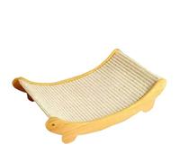 Griffoir pour chat en sisal résistant à l'usure - Confortable - Chaise longue pour chat - Jouet d'entraînement (39 x 32 cm)