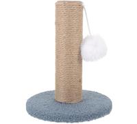 Griffoir pour Chat en Sisal Stable, Colonne Simple, avec Balle | Panneau Dense, Tube Papier, Revêtement Doux, Antidérapant, Réutilisable, pour Chat, Style Simple et Élégant