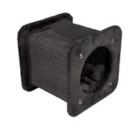 Griffoir pour chat en tunnel Duvoplus Square Noir 30x30x28 cm