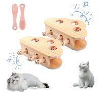 Griffoir pour chat et jouet interactif - Design Whack-a-Mole pour chats adultes d'intérieur - 3 en 1 amusant et engagement