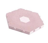 Griffoir pour Chat et Planche à Griffer Avec cataire et grattoir | Plaques Griffantes Lavables pour Félins Pour Soins Des Griffes, Sol Intérieur, Repos Et Sommeil Du Rose