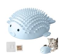 Griffoir pour chat Globefish avec herbe à chat | Brosse de massage pour chat pour chaton, mur, meuble, porte, salon, entrée, magasin pour animaux de compagnie, balcon