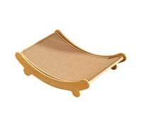 Griffoir pour Chat Grattoir Planche en Carton Bois Sisal avec Texture Résistante Protège Mobilier Conçu pour Confort Relaxation Adapté Aux Chats de to, Grand