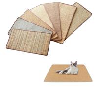 Griffoir pour Chat, griffoir en Papier- Pad résistant aux captures, Pad, Jeu de Jeu de Chat, de Chaton de à Trois permanents, à gratter de Chanvre Sisal pour Une Croissance Saine de