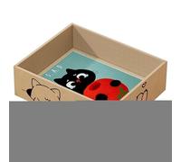 Griffoir pour chat - Griffoir ondulé pour intérieur - Fournitures pour animaux de compagnie - Jouets en papier ondulé anti-rayures pour garder une protection saine des meubles et l'ennui