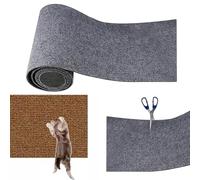Griffoir pour chat grimpant à faire soi-même - Tapis de rechange pour arbre à chat - Pour mur de chat - Taille XL : 40 x 200 cm, gris