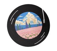 Griffoir pour chat - Jouet rotatif pour l'activité mentale et physique - Tapis à gratter d'intérieur comme art mural décoratif - Pour les petites et grandes races de chats contre l'ennui dans le salon