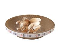 Griffoir pour chat - Lit griffoir robuste pour chat - Tapis griffoir pour chat pour griffe, jouet d'entraînement, canapé, sol, rideaux, protection de matelas