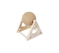 - Griffoir pour chat Malo avec boule rotative - Beige