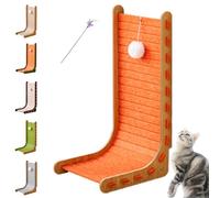 Griffoir pour Chat Mellowkin, griffoir Vertical Triangulaire intégré, griffoir en Feutre résistant à l'usure et Anti-Chute pour Chats d'intérieur, protège Les Meubles (K)