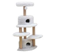 Griffoir pour chat modèle Turbine avec jouets et élévateur pour chat Ferribiella