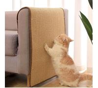 Griffoir Pour Chat Mural Auto Adhesif, Pas Cher, Griffoir Pour Chat Sisal, Grattoir Pour Chat Mural, Peut Être Fixé Sur Le(40X60CM)