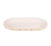 Griffoir pour chat - Nid ondulé pour le confort intérieur, coussin ovale avec base antidérapante, décoration de salon, chaise longue pour appartement et balcon