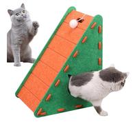 Griffoir pour chat | Patins triangulaires en feutre pour chat | Protection de meubles pour animaux de compagnie pour exercices à la maison, jouer, se reposer, corriger le comportement, l'entraînement