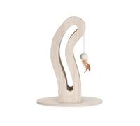 Catit Pixi Grattoir Queue De Chat Sculptures À Gratter - Style Chêne Élégant