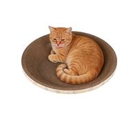 Griffoir Pour Chat - Planche À Gratter Pour Chat, Jouet À Griffes Rondes, Lit Interactif À Griffes Rondes Pour Jeu Actif Et Repos Pour Salon, Chambre À Coucher, Coin, Balcon, Appartement, Espace De Je