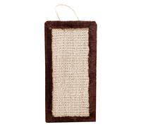 Griffoir pour Chat, Planche à gratter pour Chat, Jouet pour Chaton, Particules de sisal, lit, Jouet, Protection de Meubles, Poteau à gratter Rond en Carton avec lit